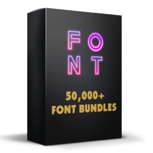 50,000+ Font Bundles