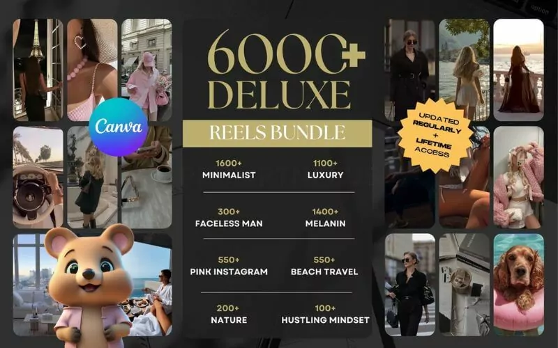 6,000 Deluxe Video Reels