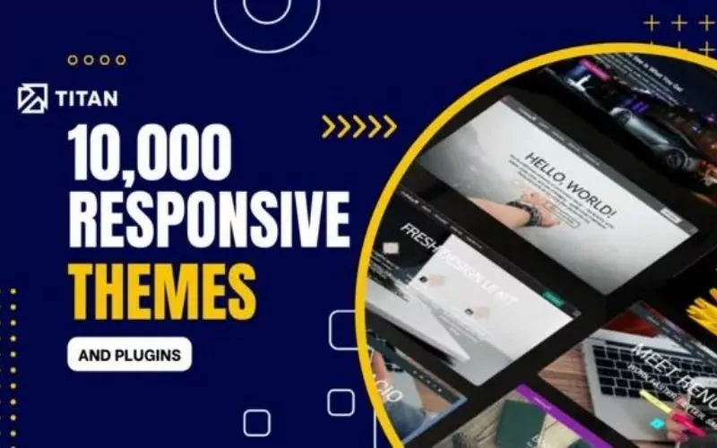 10,000+ Responsive Themes & Plugins